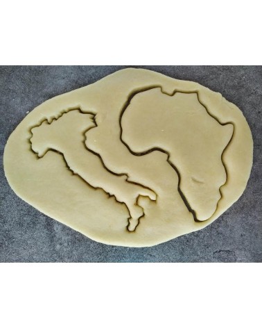 Biscuit sablé  en forme d'italie