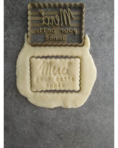 Biscuit sablé petit beurre pour remerciements de fin d'année